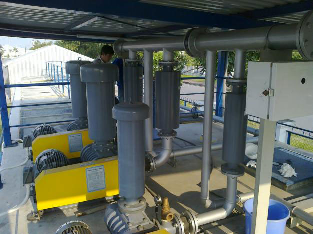 Hệ thống bơm xử lý nguồn nước chế biến thủy sản